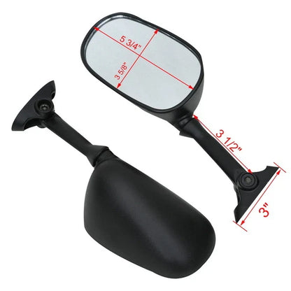 Rear View Side Mirrors for Suzuki SV650S GSXR750 (2003-2010)