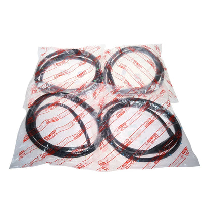 Set of 4 Weatherstrip for Toyota Corona 4D (RT100–RT118)