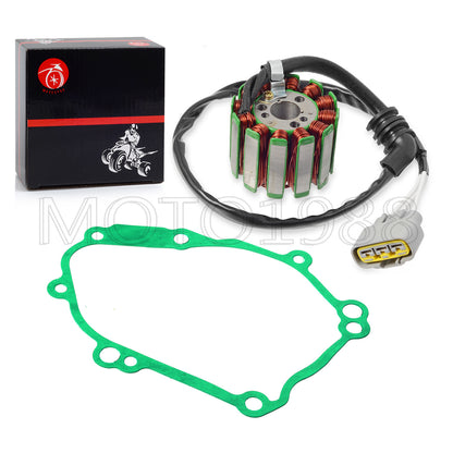 Magneto Stator & Gasket for Yamaha YZF-R1 FZ1 FZ8 FZS1 (2004–2016)