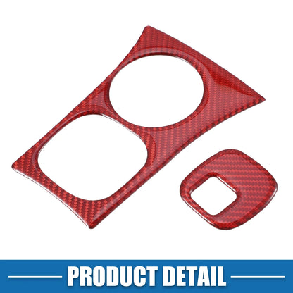 Chevy Corvette C5 Red Ignition Key Hole Panel Covers (Set of 2)