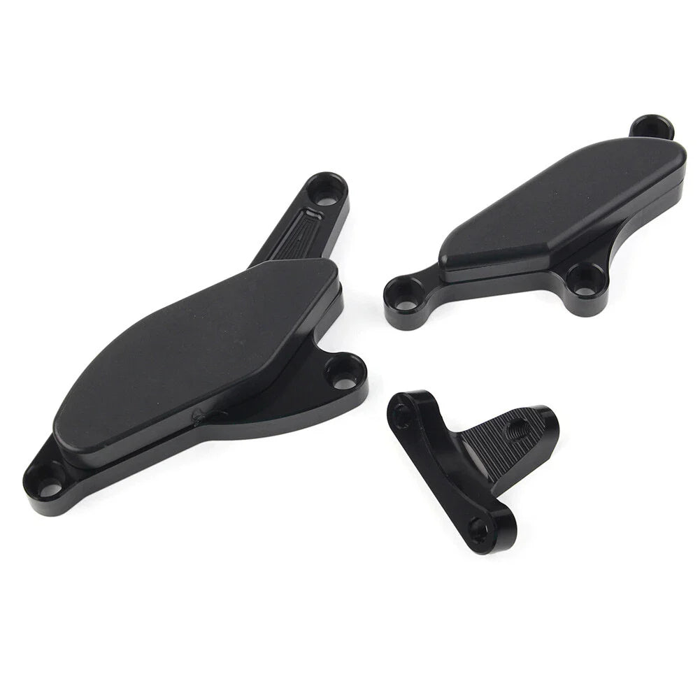 Black Engine Slider Frame Crash Protector Guard for Kawasaki Ninja ZX10R (2008-2010)