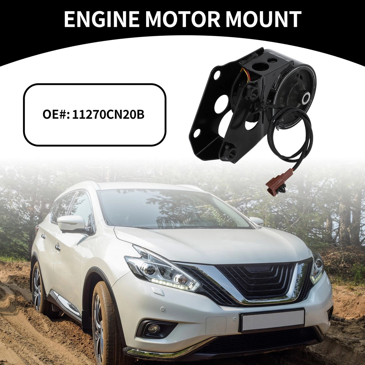 Engine Motor Mount for Nissan Murano (2003–2007)