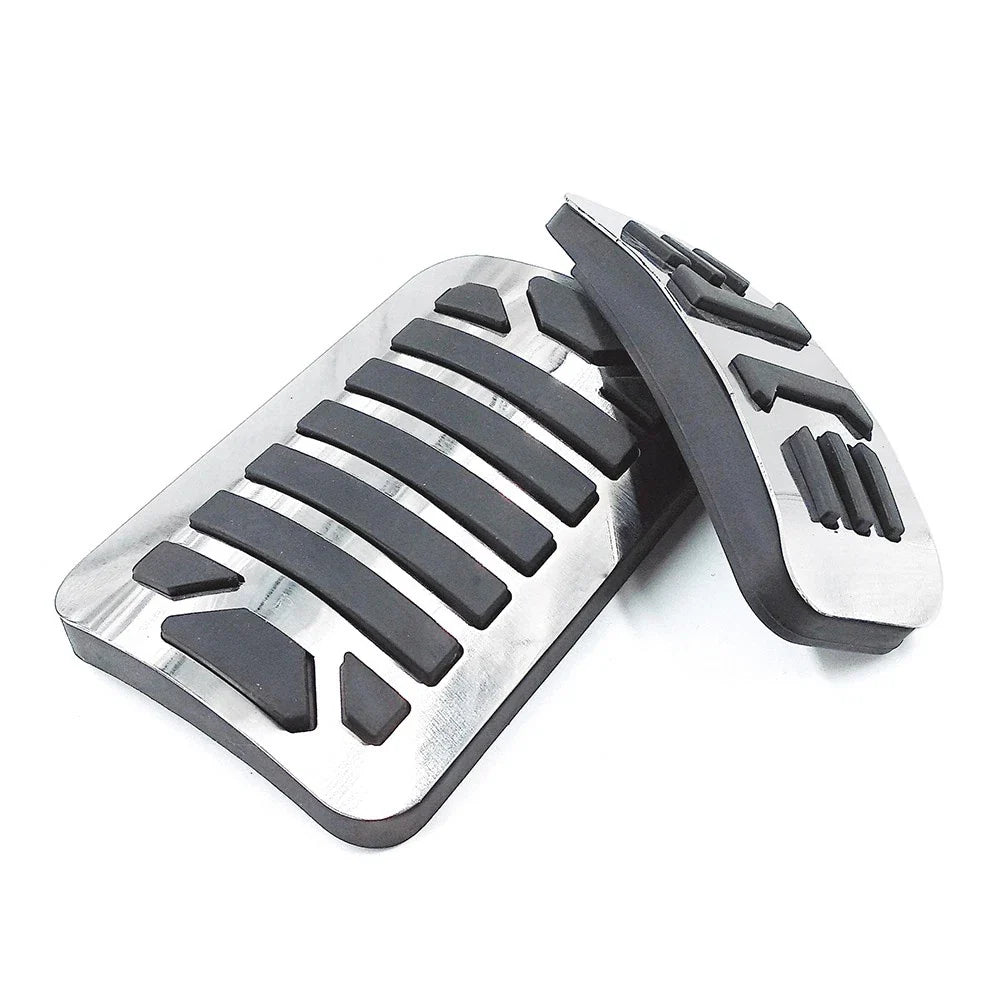 Stainless Steel Brake Gas Pedal Covers for Jaguar XE XF XJ XJL