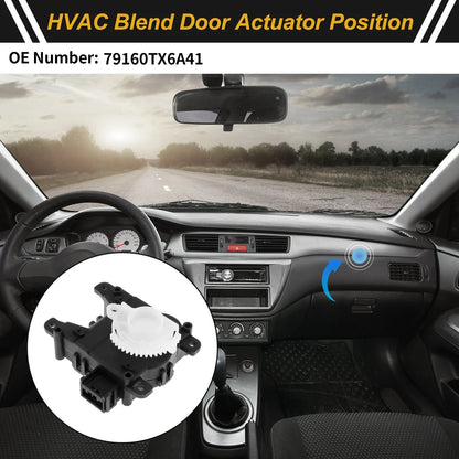 HVAC Heater Blend Door Actuator for Honda Accord (No. 79160TX6A41)