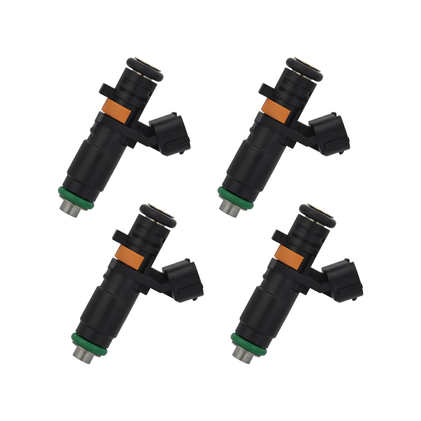 Set of 4 Fuel Injectors for Seat Ibiza (2012–2018) & Volkswagen Jetta (2006–2018)