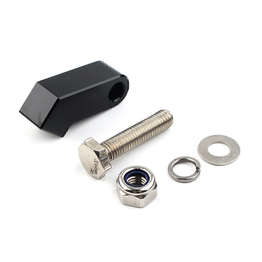 Black Headlight Mounting Block Bracket for Harley Custom Headlight