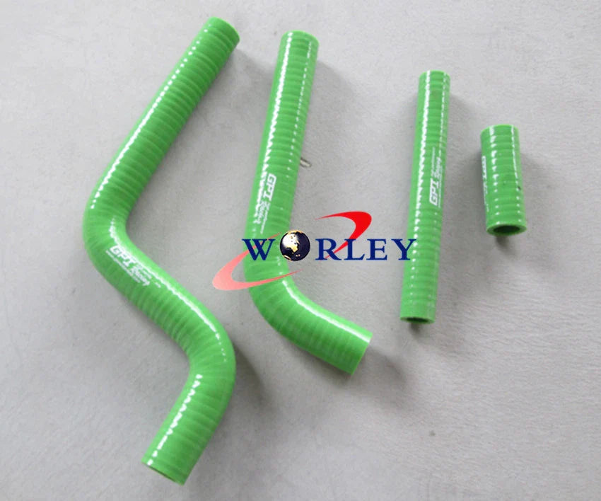Silicone Radiator Hose Kit RED for Yamaha YZ125 (1996-2001)