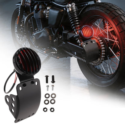Set of 1 LED Tail Light for Motorcycle (Universal Fit)