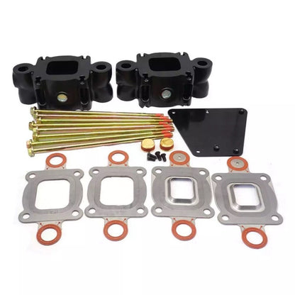 Exhaust Riser Spacer Kit for Mercruiser V6 V8 (3 Inch)