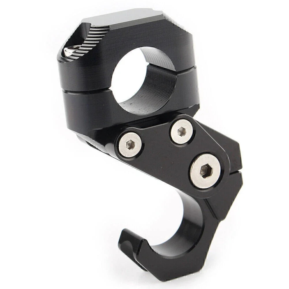 CNC 22MM 7/8" Handlebar Hook for Scooter - Helmet Luggage Bag Hanger Black