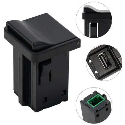 USB Auxiliary Input Adapter Charger for Nissan Murano, Infiniti (2003-2007)
