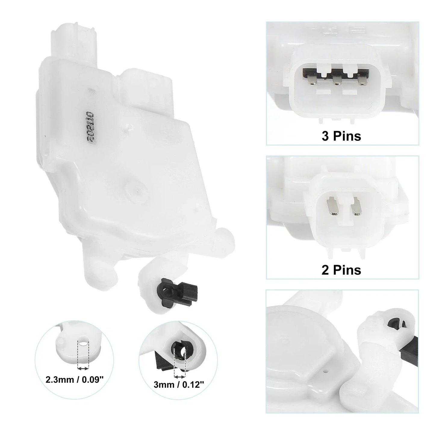 Right Door Latch Lock Actuator for Honda Odyssey (2018-2023) - 1 x White