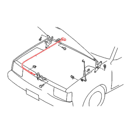 Bonnet Release Cable for Nissan AD/Expert/Wingroad 1982-1999