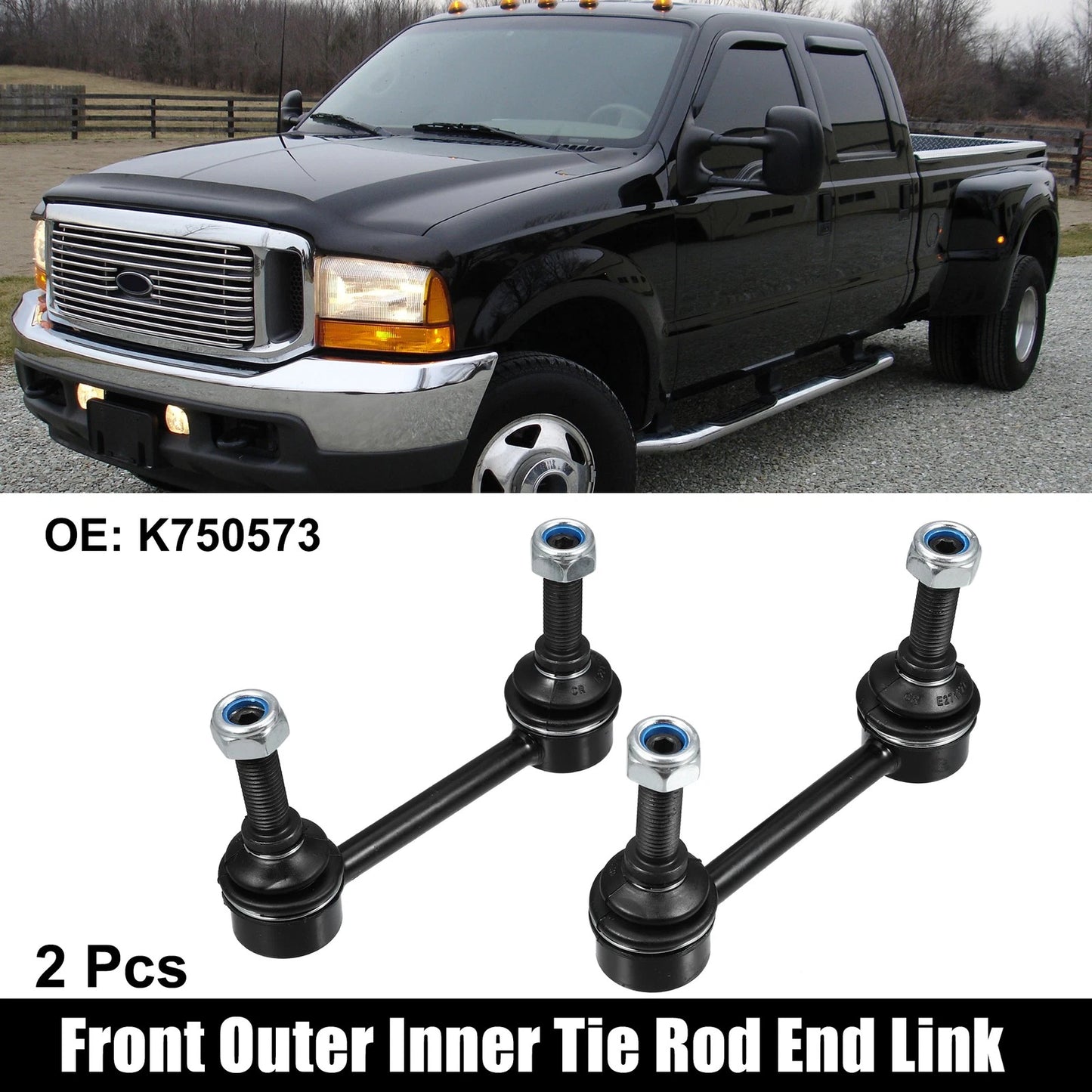 2X Rear Sway Bar Links for Dodge Durango (2011–2023)