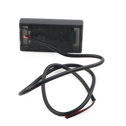 12V Digital LED Display Voltmeter Gauge for Motorcycle (No Year Specified)