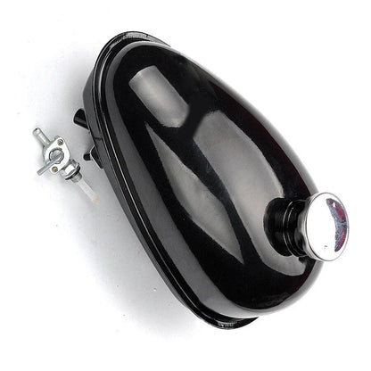 Metal Gas Tank Accessory With Cap for Motorized Bicycle Bike
