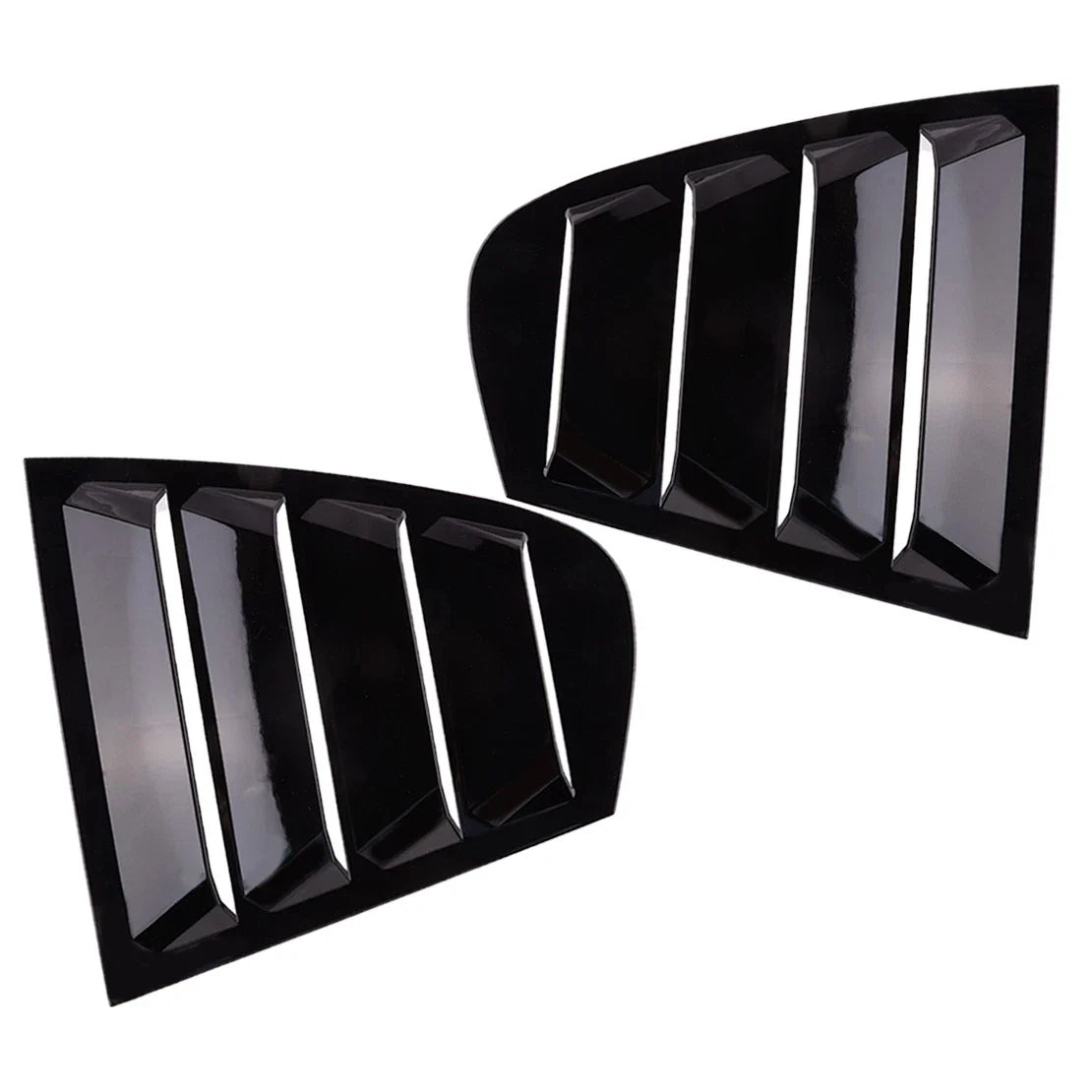 2 x Rear Window Louver Covers for BMW 3 Series F30 (2012-2016)