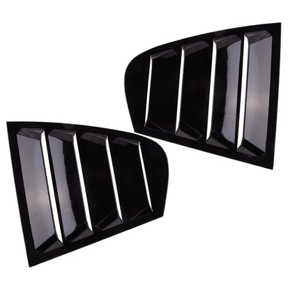 2 x Rear Window Louver Covers for BMW 3 Series F30 (2012-2016)