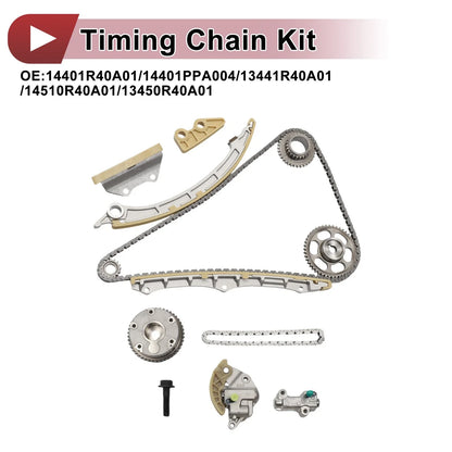 Timing Chain Kit for Honda Accord, CR-V & Acura TSX 2.4L (2003-2011)