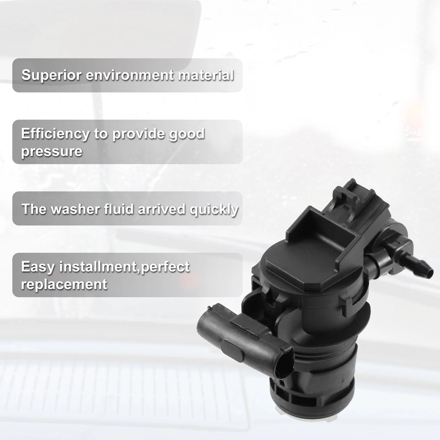 Windshield Washer Pump BBP167482 76846-TP6-C01 for Toyota Highlander (2014–2016)