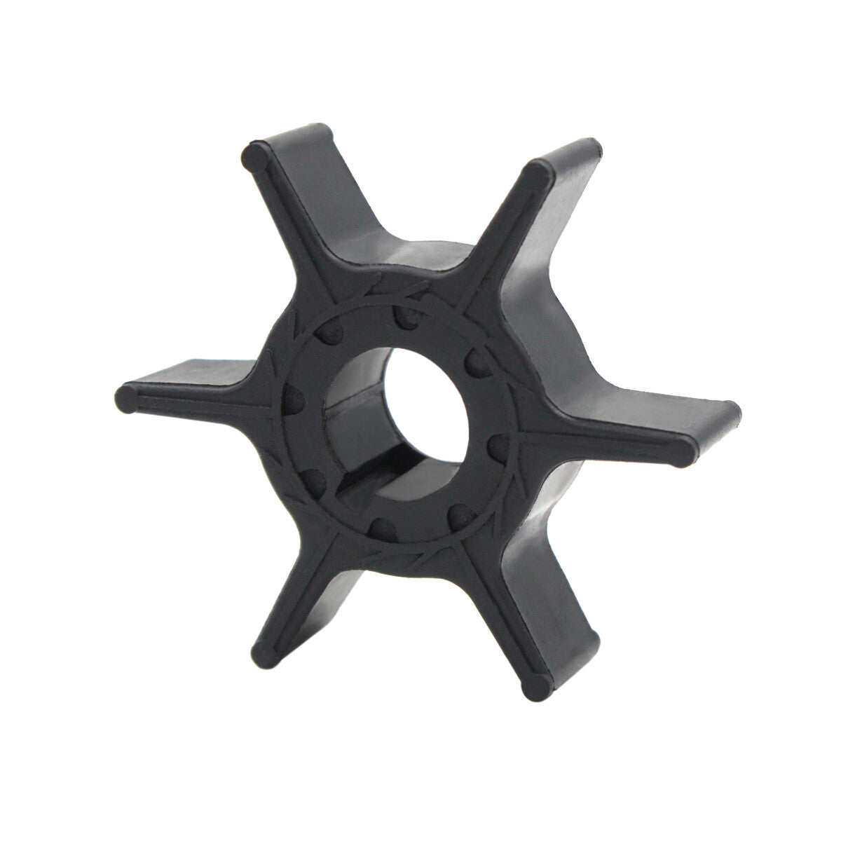 Water Pump Impeller & Key for Yamaha Outboard 2 Stroke 9.9 15 HP (1990–2023)