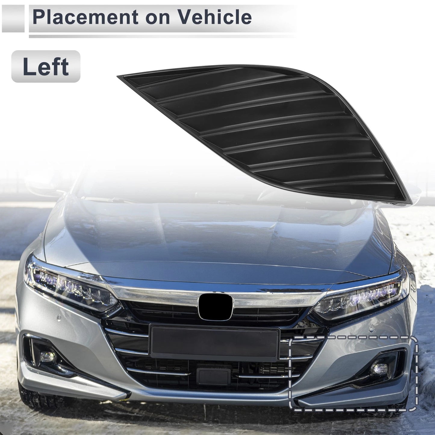 Fog Light Grill for Toyota Camry (2018–2020) No. 8148206170