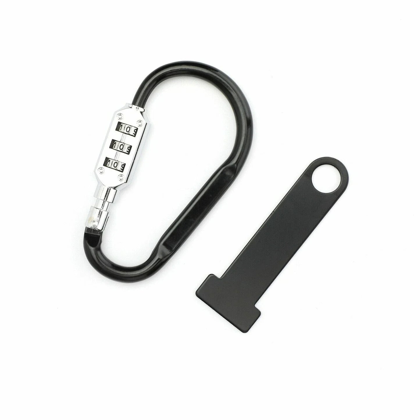 Helmet Lock Quick Release Buckle Fastener for Motorcycle Scooter Biker