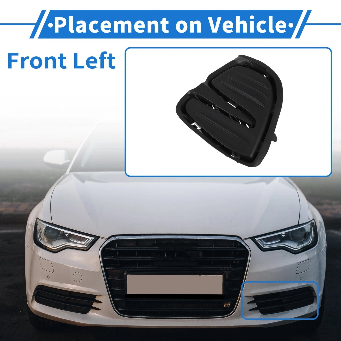 1 Pc Fog Light Grill for Chevrolet Cavalier (2018–2020) No. 26202328