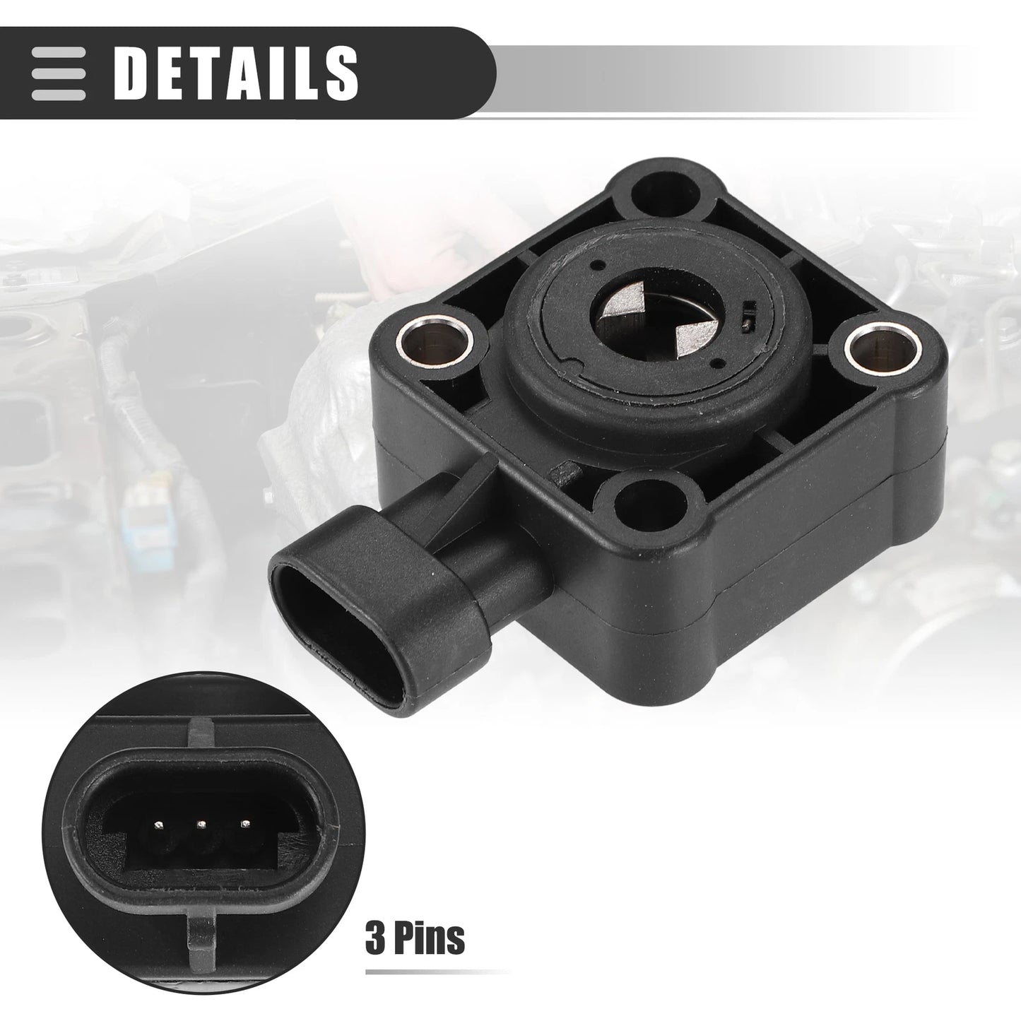 Throttle Position Sensor for Dodge D350 (1989–1993) No. 4638631/4728881/4746965