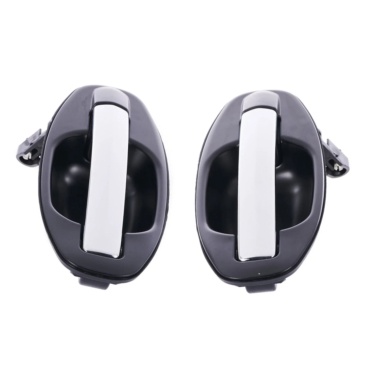 4pc Front Rear Outer Door Handle Chrome for Hyundai Santa Fe (2006–2012)
