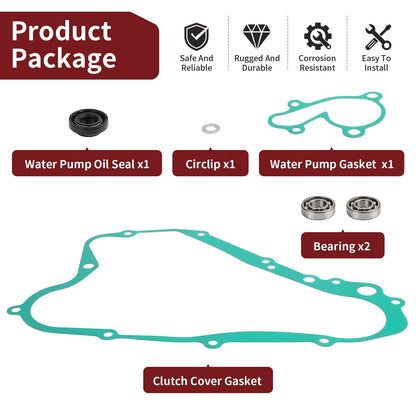 Water Pump Rebuild Kit for Suzuki RM125M (1989–1991)