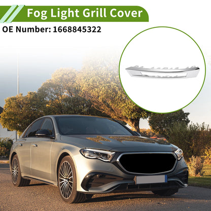 1 Pc Fog Light Grill for Mercedes Benz GL350 (2013–2016) No. 1668845322 Black