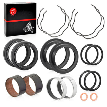 Fork Bushing Dust Oil Seals for Kawasaki EN650 Vulcan S ABS Cafe/SE (2015–2023)