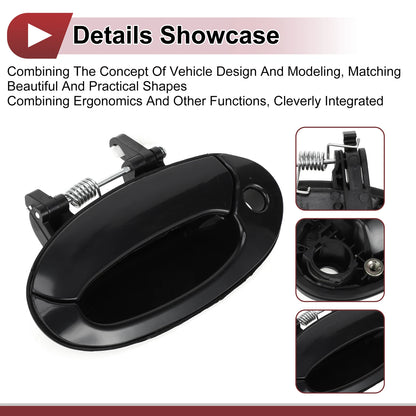 Exterior Door Handle for Hyundai Elantra (2017–2020) No. 8265029000 Black ABS