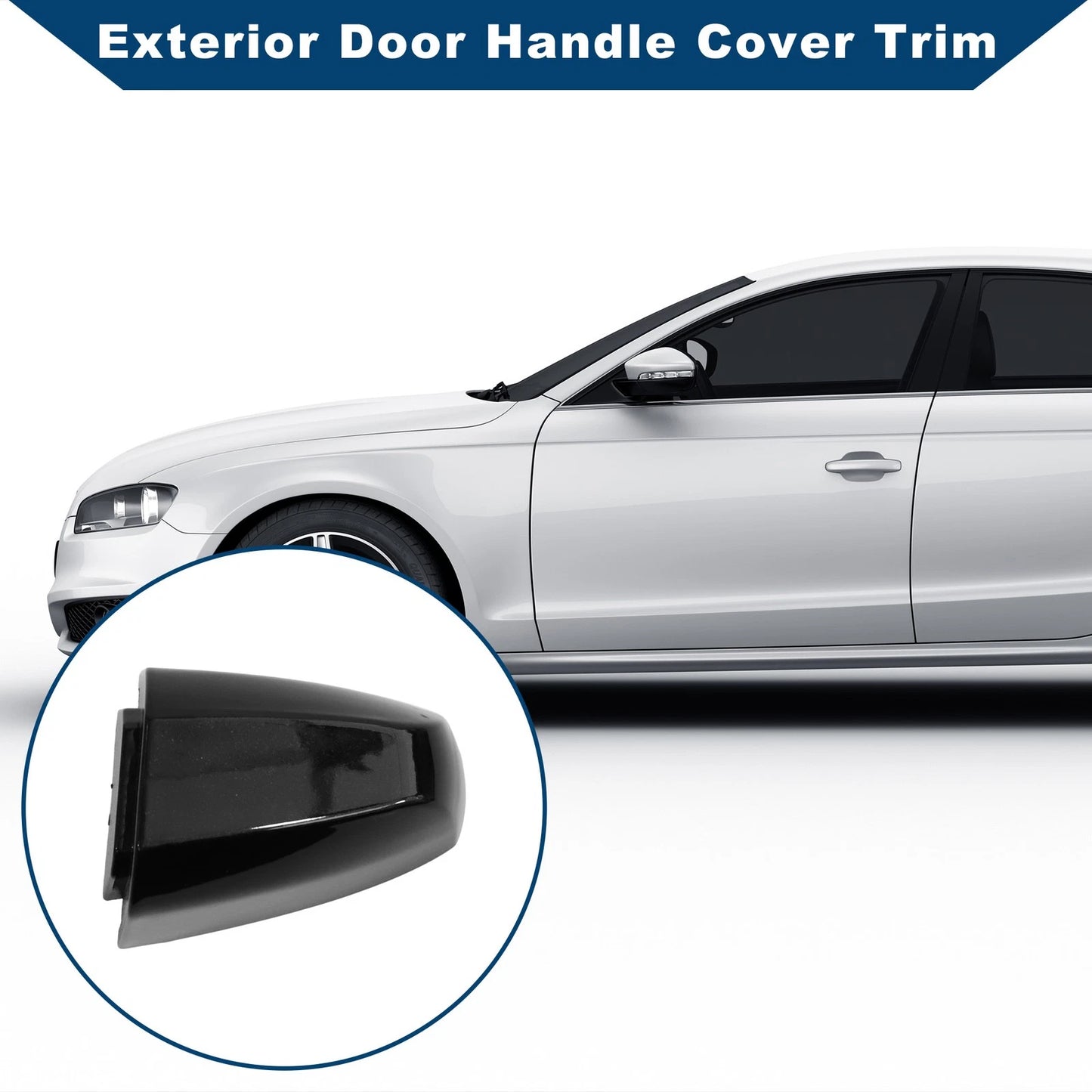 Exterior Door Handle Cover Trim for BMW X1 X2 X5 F15 X6 F16 (2014–2019) Blue ABS