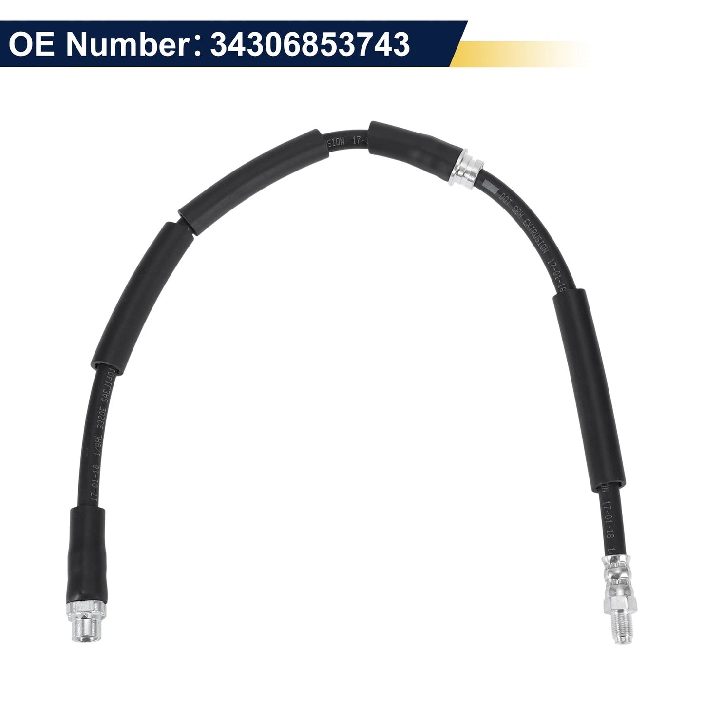 Front Brake Hose for BMW X5 (2007–2019) No. 34306853743