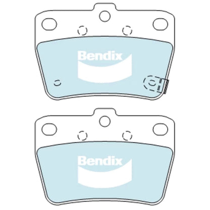 4WD / Rear Disc Brake Pad Set for RAV4 (1994–2005)