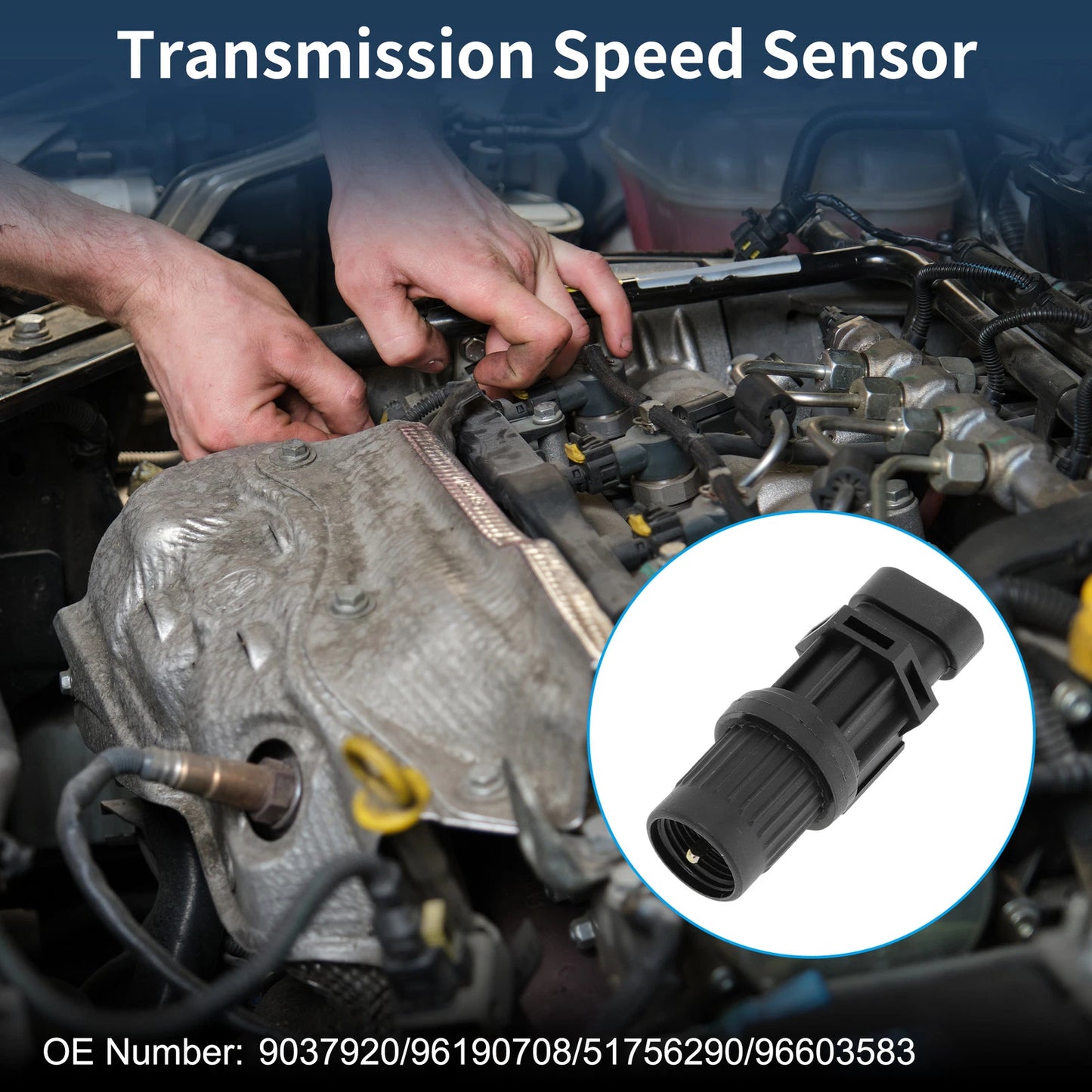 1 Pc Transmission Speed Sensor No.9037920 for Chevrolet Matiz M200 M250 (2005–2010)