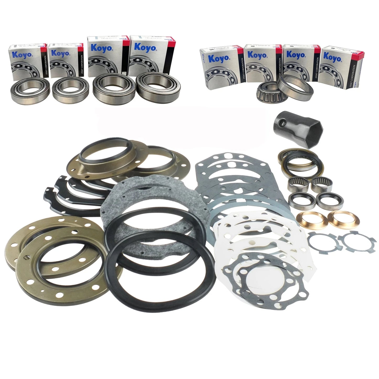 Swivel Hub Kit with Wheel Bearings for Toyota Landcruiser VDJ76 VDJ78 VDJ79 (2012–Present)