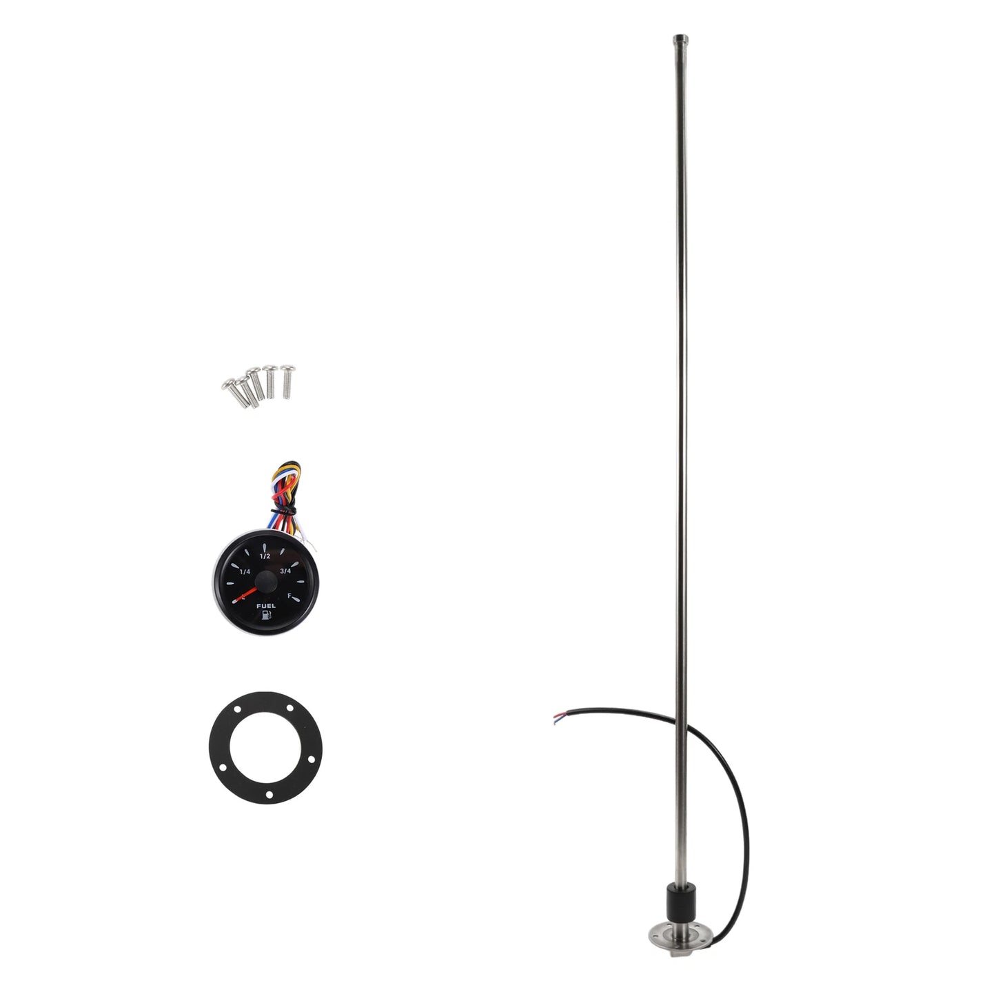 Fuel Sending Unit and Gauge Kit 240-33 Ohm for Boat Truck Vehicle