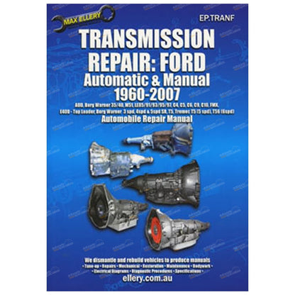 Gearbox Overhaul Repair Manual for Ford (1960–2007)