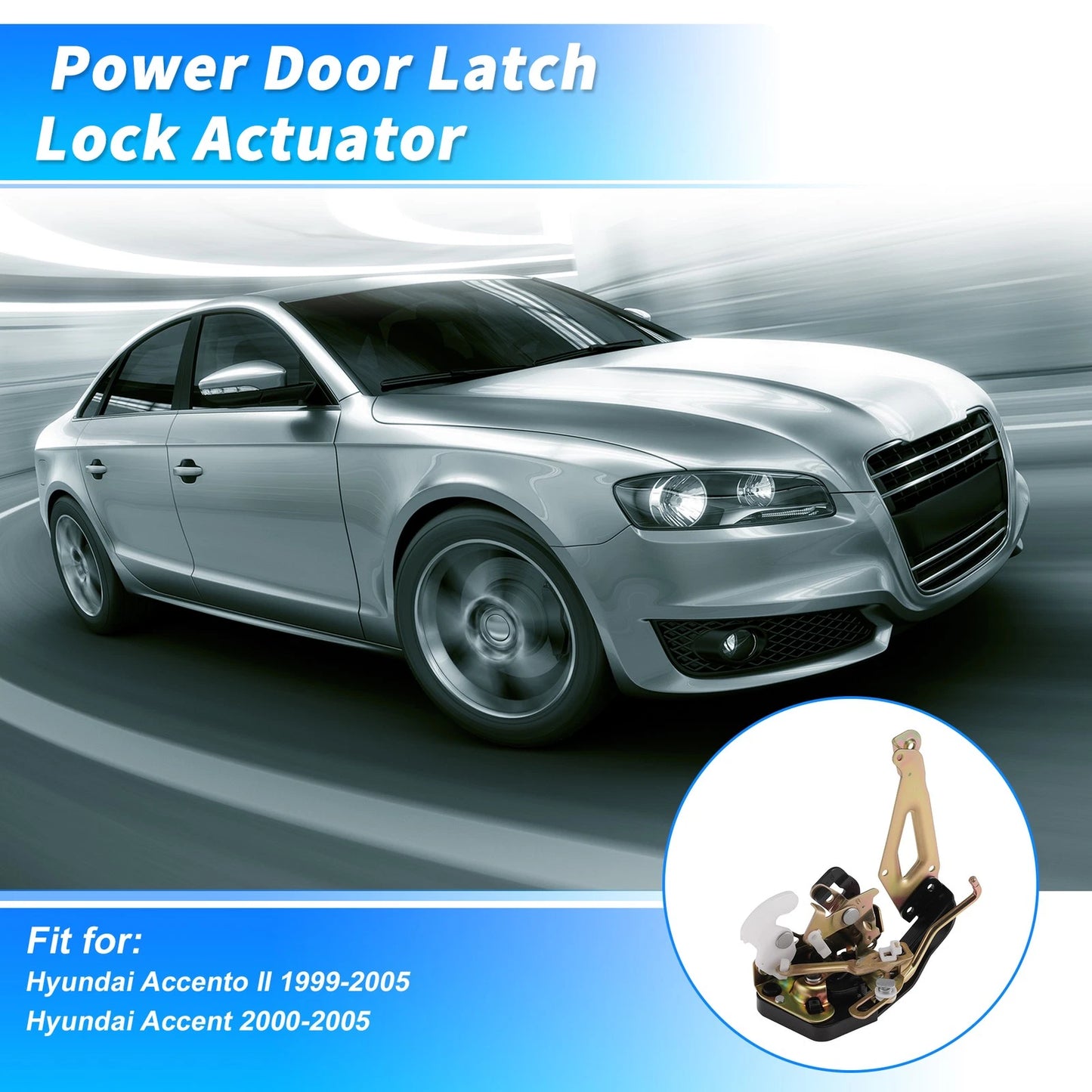 Rear Right Power Door Lock Actuator 8142025030 for Hyundai Accento II (1999–2005)