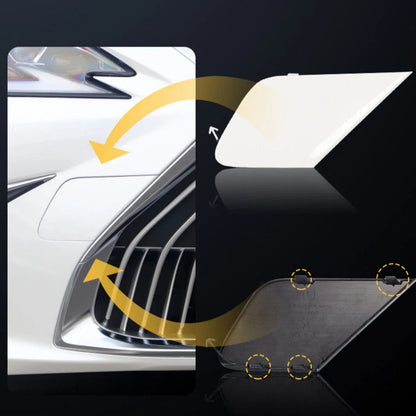 2 x Left/Right Front Bumper Tow Hook Cover for Lexus ES (2018–2021)