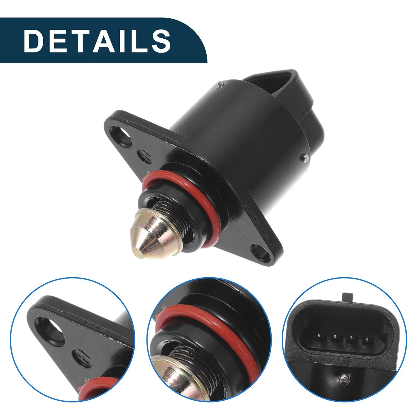 Idle Air Control Valve for Acura SLX (1996–1999) No. 17103396