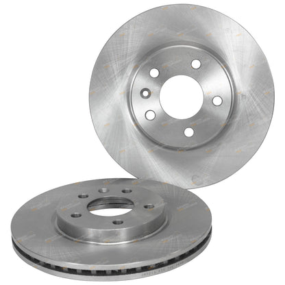 2 Front Disc Rotors + Brake Pads for Cruze JG JH (2009–2017)