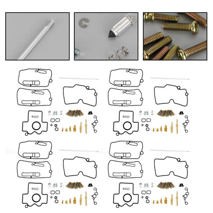 4X Carburetor Repair Kit for Yamaha YFZ450 (2004–2009)