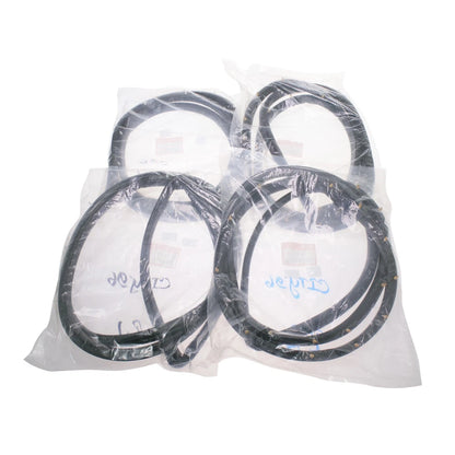 Set of 4 Weatherstrips for Honda City Type Z (1996–2002)