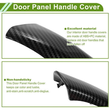 Door Panel Handle Pull Trim Cover for BMW X1 (2016–2022) No. 51417417513CT2