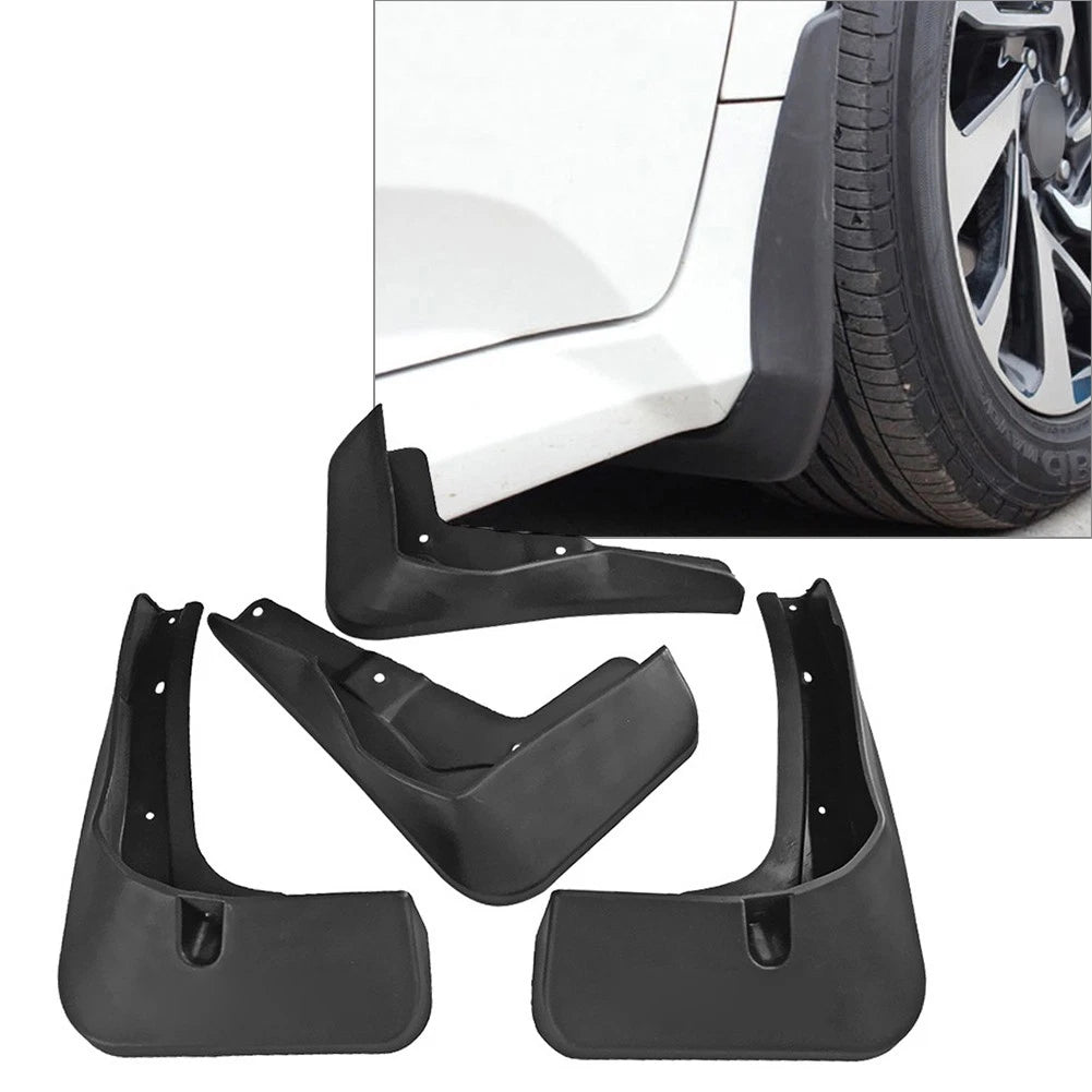 Set of 4 Splash Guards Mud Flaps for Toyota RAV4 (2016–2018)