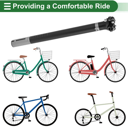 30.8mm Shock Absorbing Bike Seat Post for Various Models (400mm)
